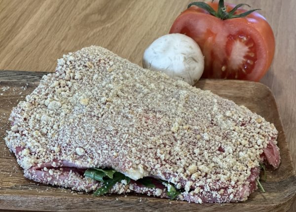 CACHOPIN DE RUCULA, QUESO TIERNO Y VIRUTAS DE JAMÓN DUROC - Imagen 2