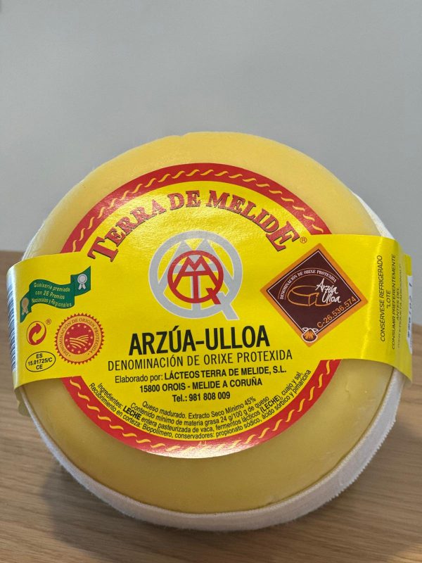 QUESO ARZÚA ULLOA TERRA DE MELIDE